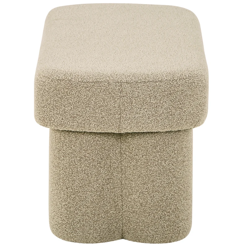 Linea Bank Beige Bouclé 100x42x44 cm