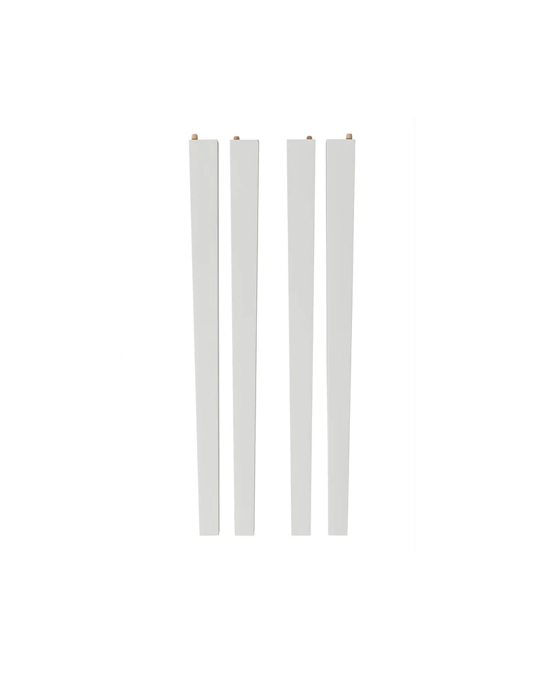 Oliver Furniture - Extra Tischbeinset für Junior-Schreibtisch, Weiß