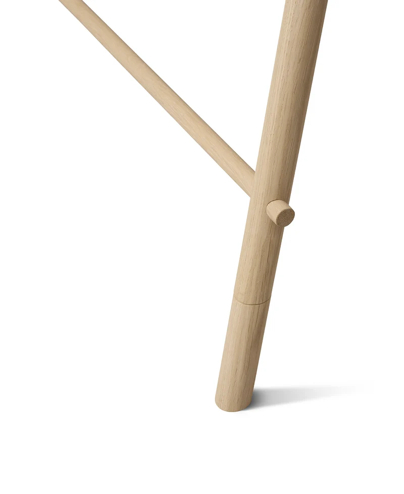 Oliver Furniture - Junior Kinderschreibtisch höhenverstellbar, Weiß/Eiche