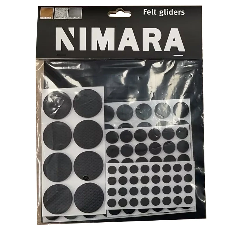 Anti-Rutsch- Möbelgleiter / Gleiter für Bodenschutz (125 Stück/Pack)