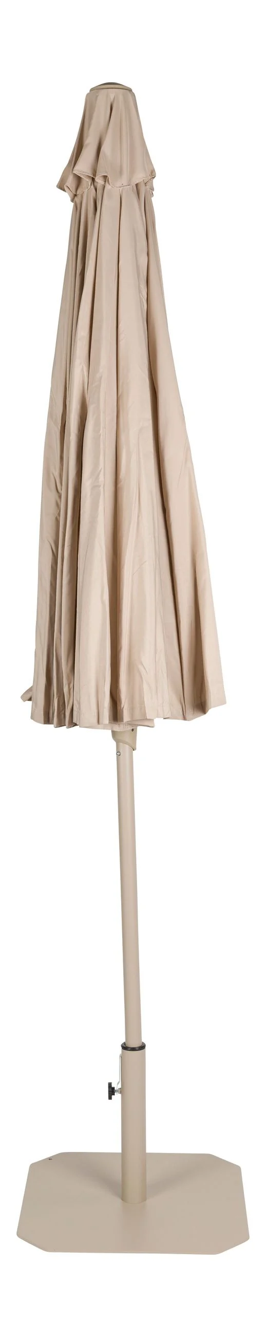 Sonnenschirm Sunshine Zuiver, Beige mit Ständer und Schutzhülle