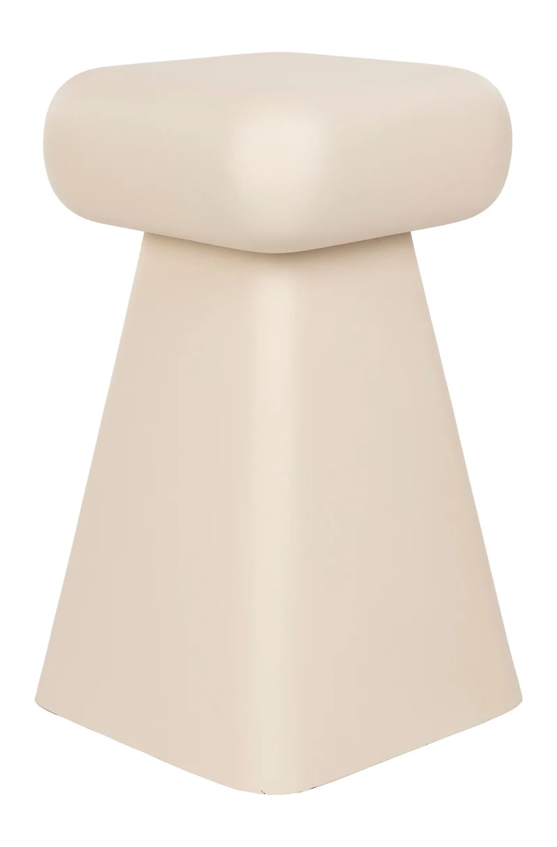 Hocker Earth Beige – multifunktionaler Beistelltisch von Zuiver