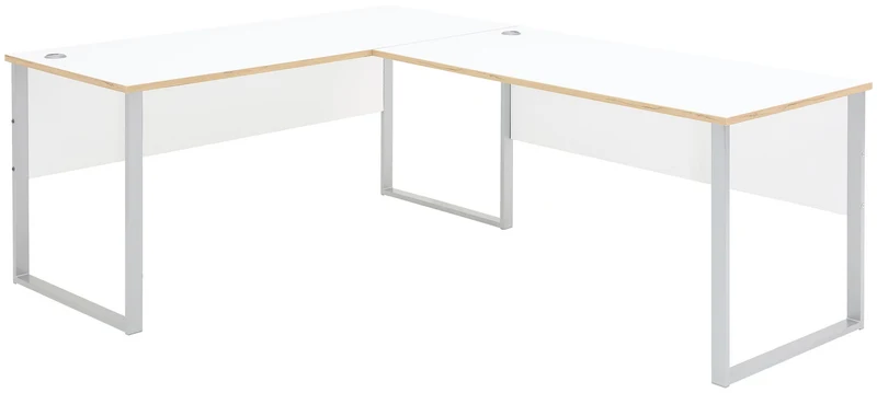 Komplettbüro MEMPHIS IX Weiß/-Artisan Eiche 11-teiliges Set inkl. Tisch