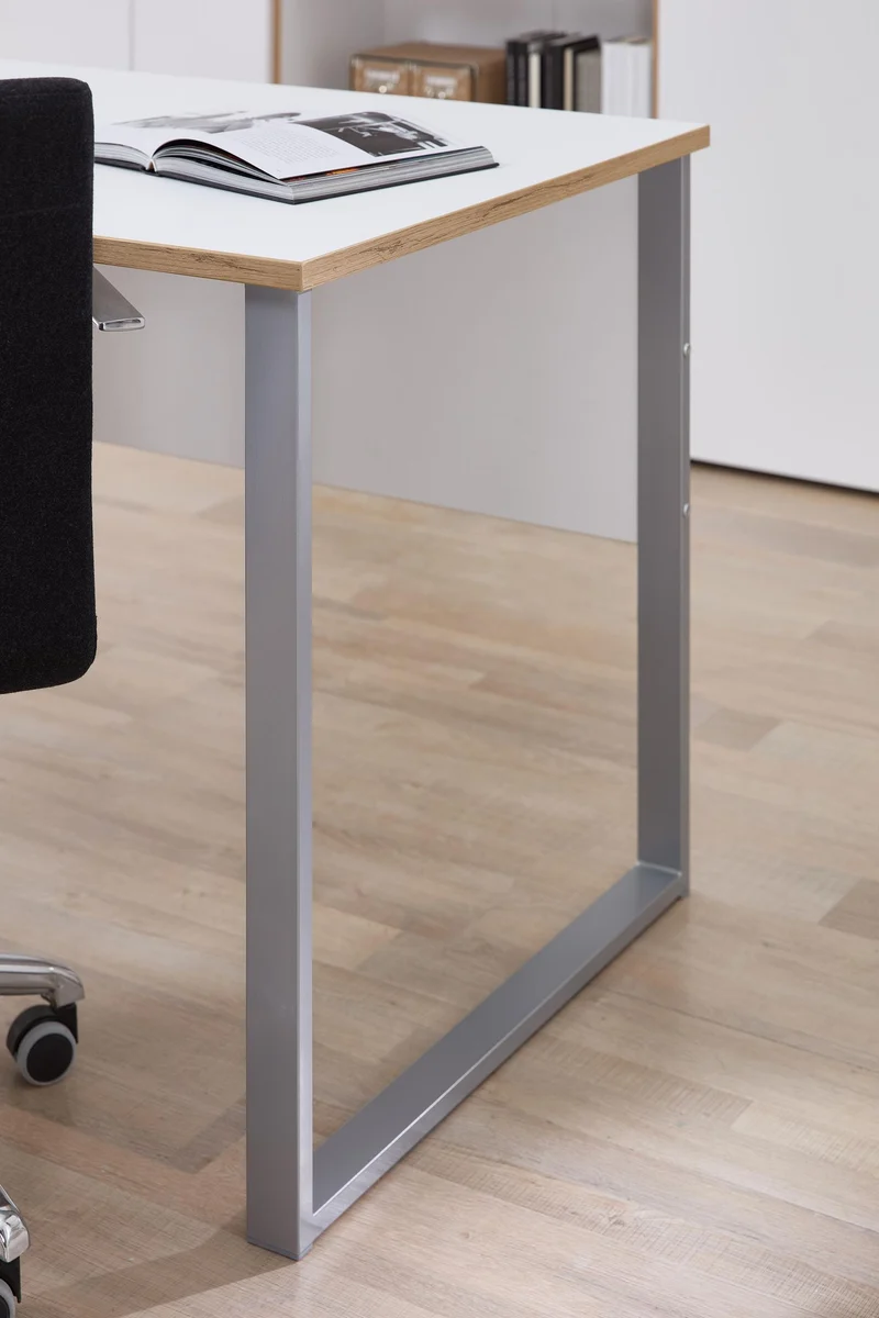 Büro Komplettset MEMPHIS VII 5-teilig – Weiß & Artisan Eiche