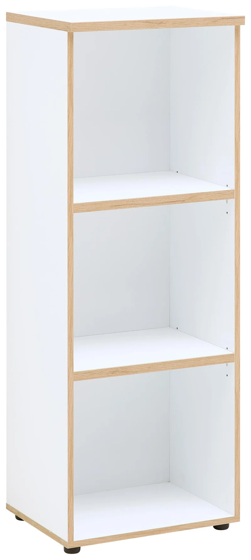 Komplettbüro MEMPHIS X 8-teilig in Weiß supermatt & Eiche inkl. Tisch