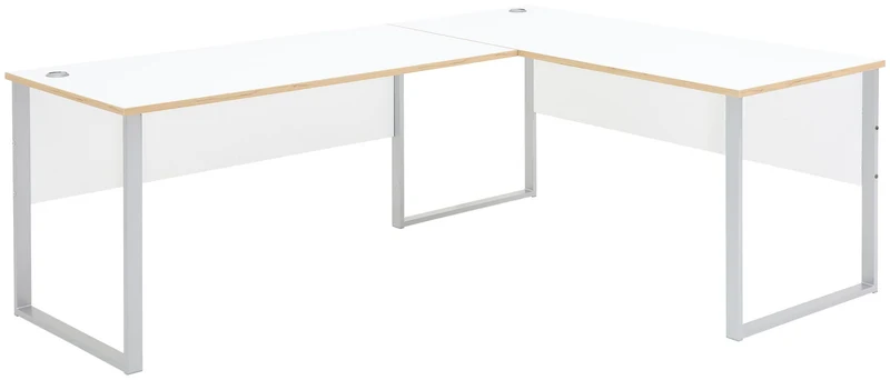 Komplettbüro MEMPHIS IV Weiß/-Artisan Eiche 8-teiliges Set inkl. Tisch