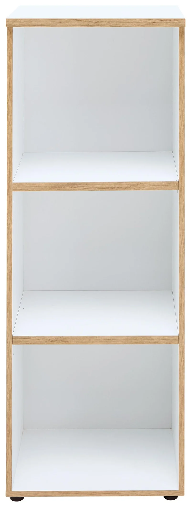 Büroregal MEMPHIS WH14 Weiß & Artisan Eiche 45 cm