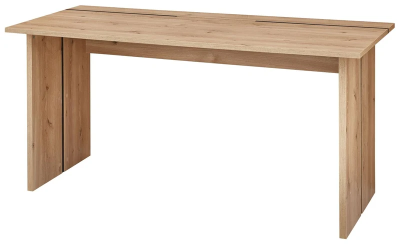 Komplettbüro SONOS V 6-teilig Front Altesche Massivholz gebürstet