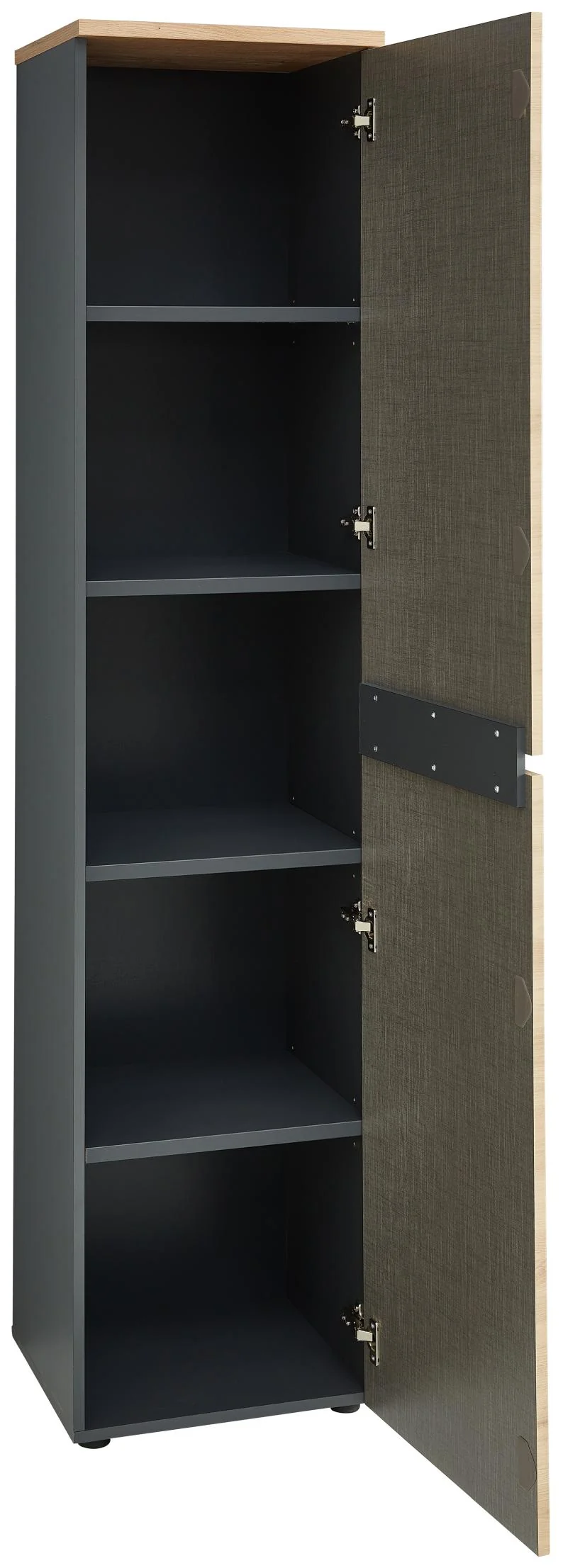 Komplettbüro MEMPHIS X 9-teilig Front Artisan Eiche Korpus Graphit