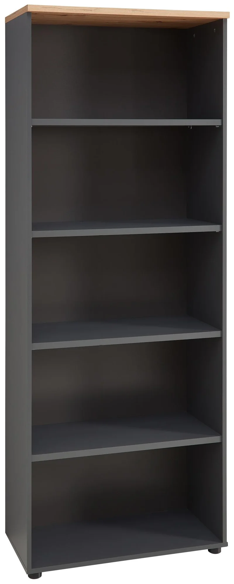 Komplettbüro MEMPHIS VII 5-teilig Front Artisan Eiche Korpus Graphit