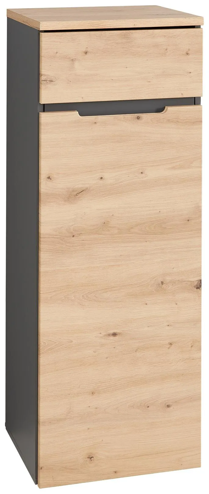 Komplettbüro MEMPHIS II 11-teilig Front Artisan Eiche Korpus Graphit