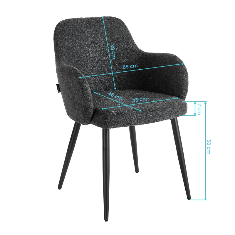Stuhl 4Rico Intra Schwarz