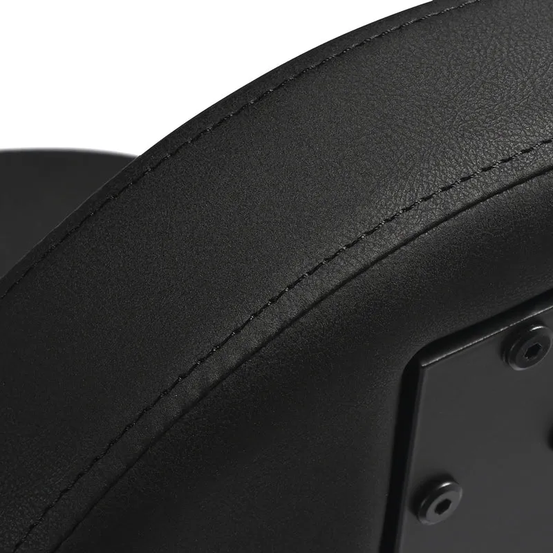 Rollhocker mit Rückenlehne Gabbiano D026 Schwarz