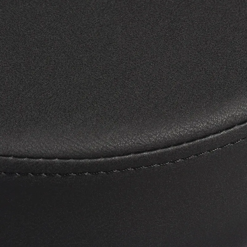Rollhocker mit Rückenlehne Gabbiano D026 Schwarz