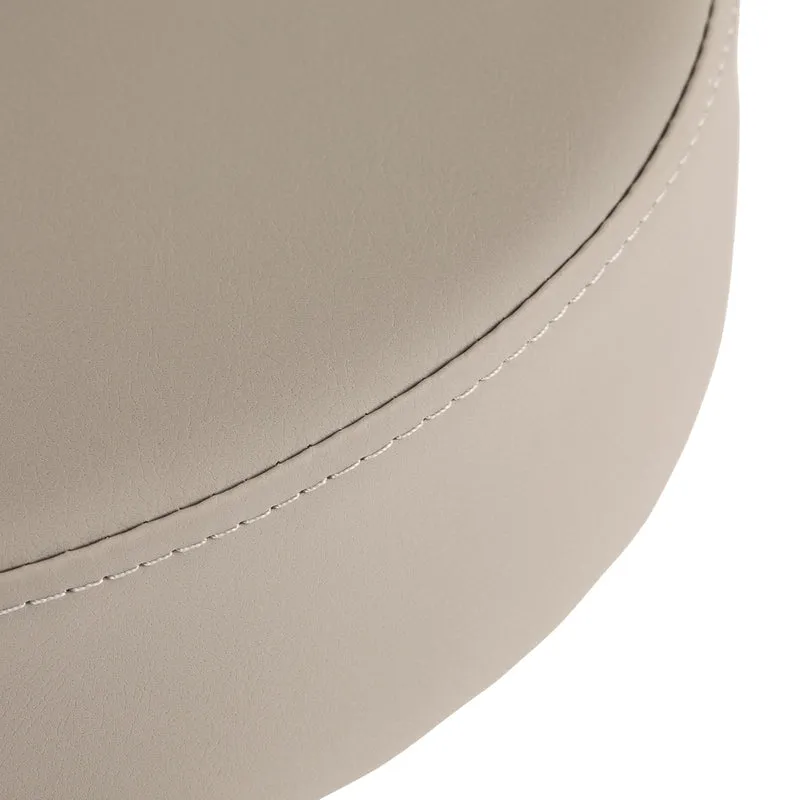 Rollhocker mit Rückenlehne Gabbiano D026 Beige