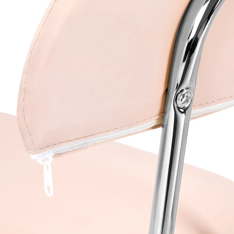 Sattelhocker Höhenverstellbar mit Rückenlehne 6001 Rosa