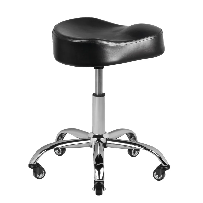 Rollhocker Höhenverstellbar Gabbiano A450 Schwarz