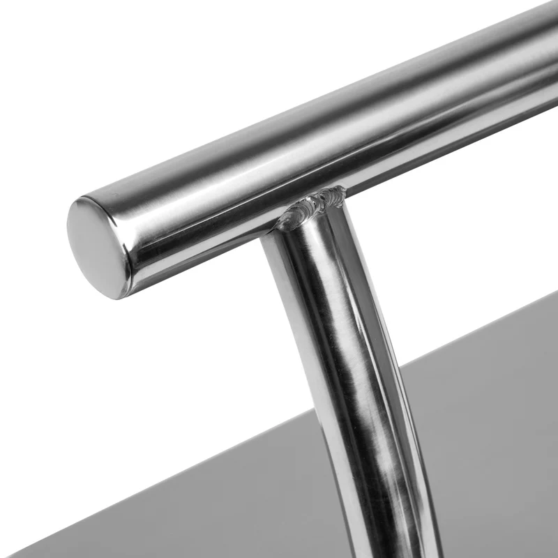 Fußstütze Friseur Gabbiano L005S Silber
