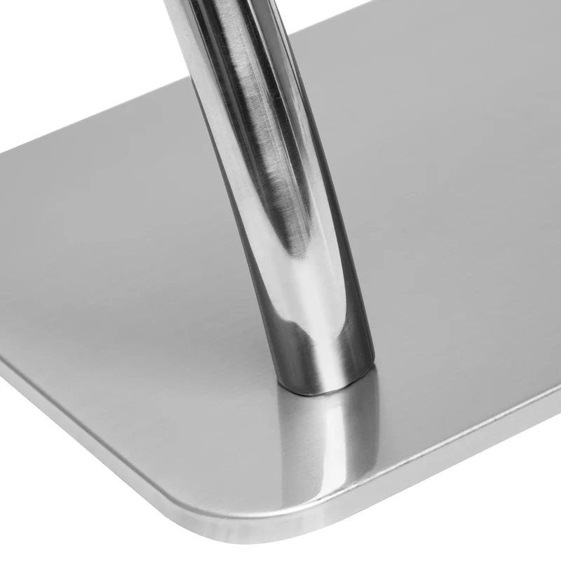 Fußstütze Friseur Gabbiano L005S Silber
