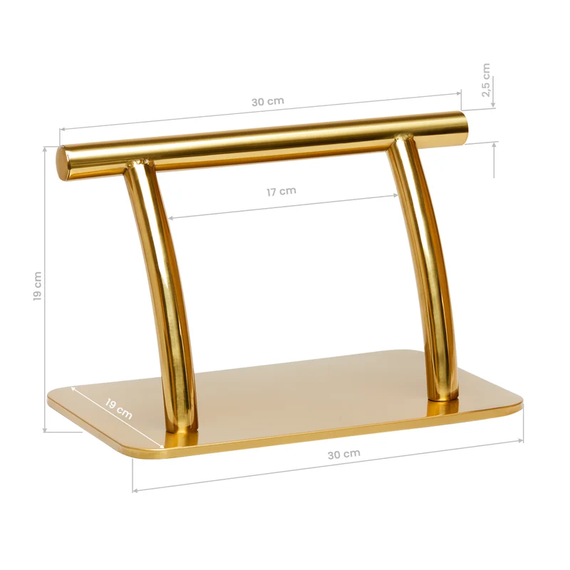 Fußstütze Friseur Gabbiano L005S Gold