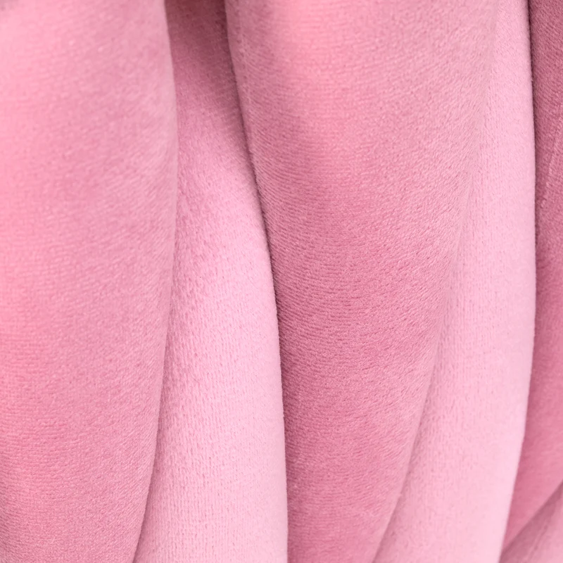Stuhl Höhenverstellbar mit Lehne 4Rico QS-GW06G Samt Rosa