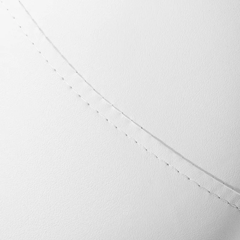 Sattelhocker Höhenverstellbar mit Lehne 1004 Giovanni Gold-Weiß