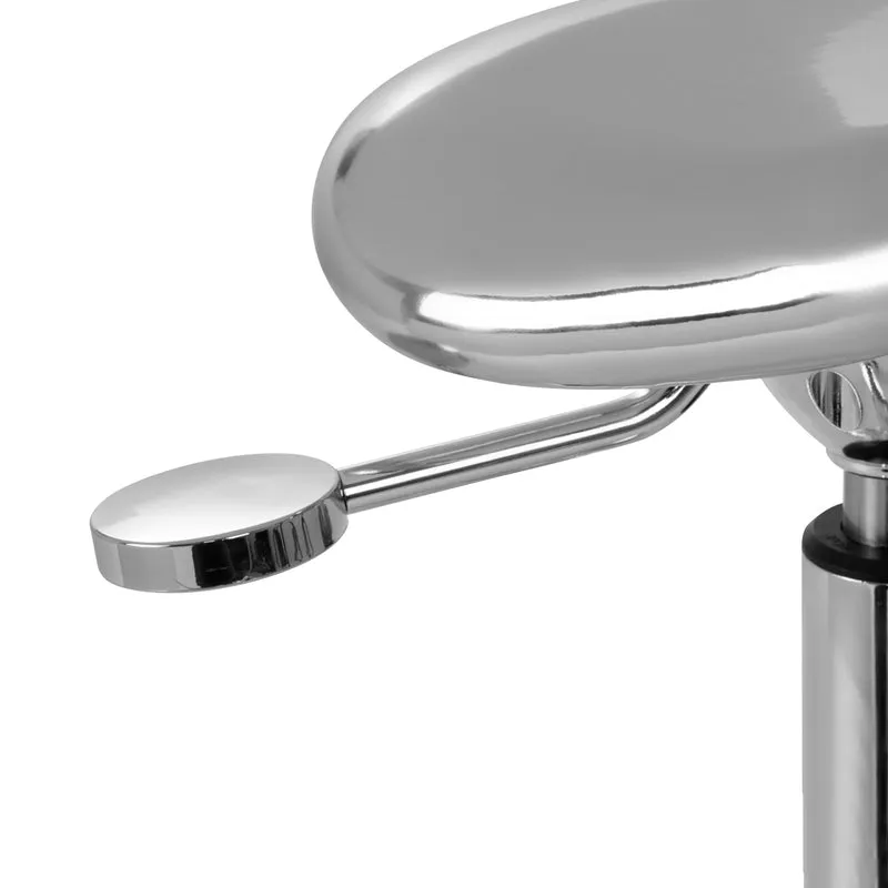 Rollhocker Höhenverstellbar Gabbiano Roll Speed Silber