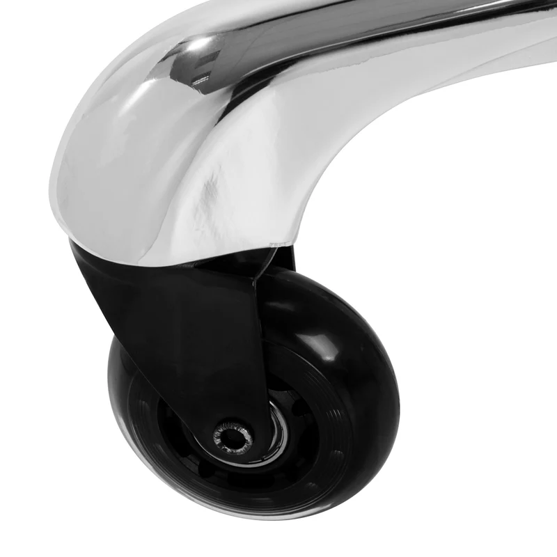 Rollhocker Höhenverstellbar Gabbiano Roll Speed Silber