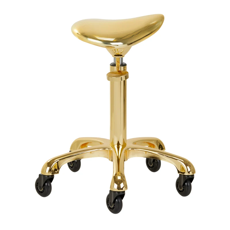 Rollhocker Höhenverstellbar Gabbiano Roll Speed Gold
