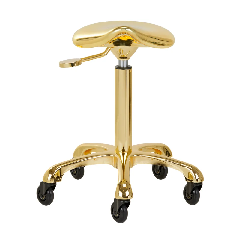 Rollhocker Höhenverstellbar Gabbiano Roll Speed Gold