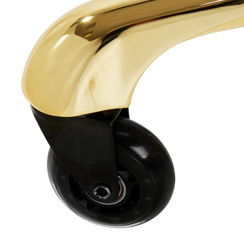 Rollhocker Höhenverstellbar Gabbiano Roll Speed Gold
