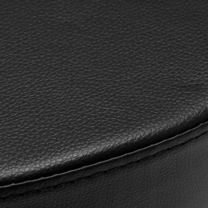 Rollhocker Höhenverstellbar mit Lehne AM-304G Gold-Schwarz