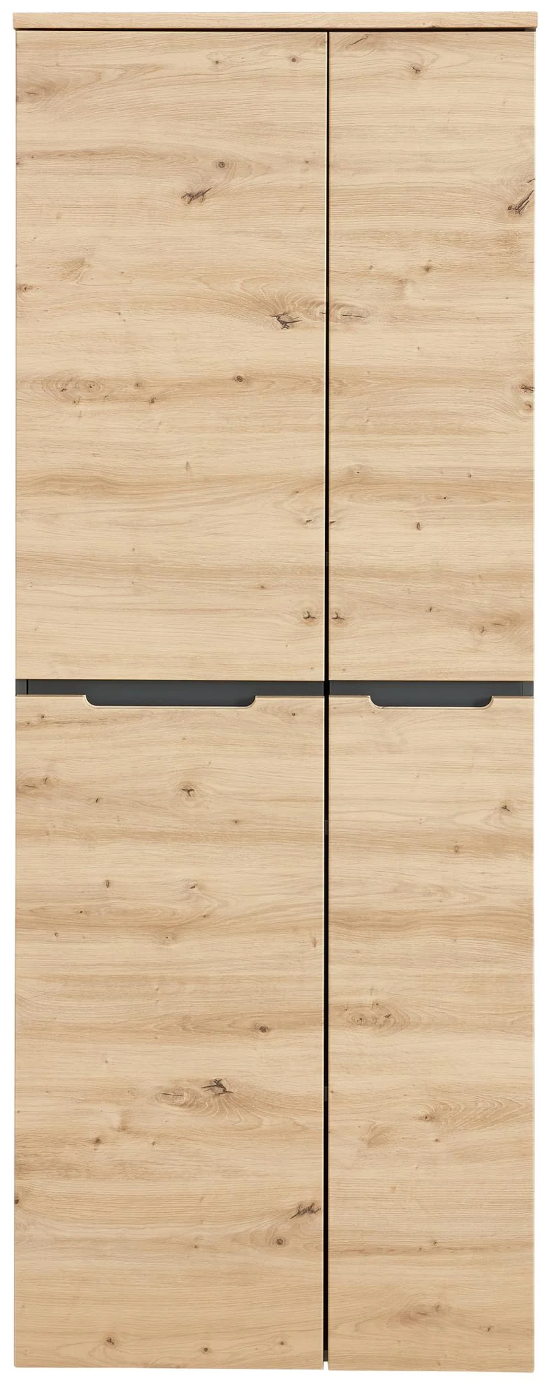 Büroschrank MEMPHIS 2-türig GH01 Front Artisan Eiche Korpus Graphit
