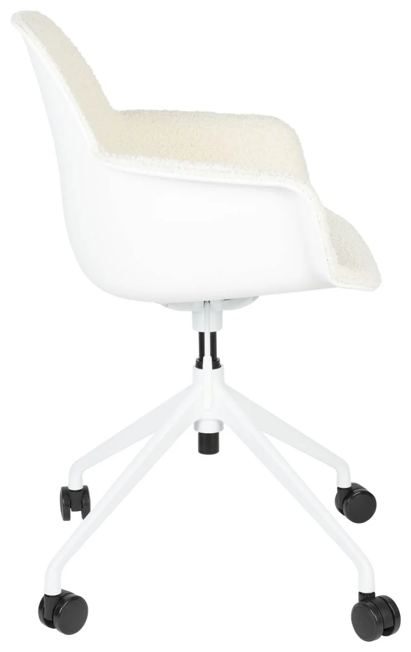 ALBERT KUIP OFFICE WHITE Bürostuhl mit Armlehne von ZUIVER