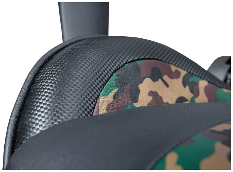 Gaming Chair Drehstuhl ACTION HERO Schwarz-Camouflage mit Armlehnen
