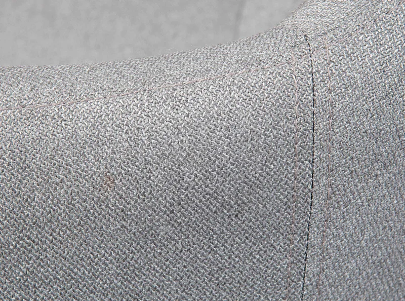 Drehstuhl Bürostuhl WORKRELAXED GREY Bezug Stoff Grau Fußkreuz Schwarz