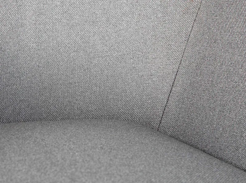 Drehstuhl Bürostuhl WORKRELAXED GREY Bezug Stoff Grau Fußkreuz Schwarz
