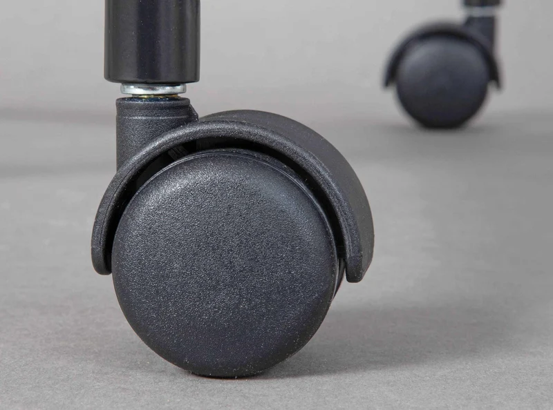 Drehstuhl Bürostuhl WORKRELAXED GREY Bezug Stoff Grau Fußkreuz Schwarz