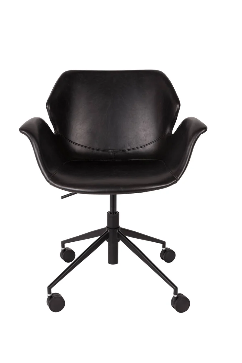Bürostuhl NIKKI OFFICE ALL BLACK von Zuiver
