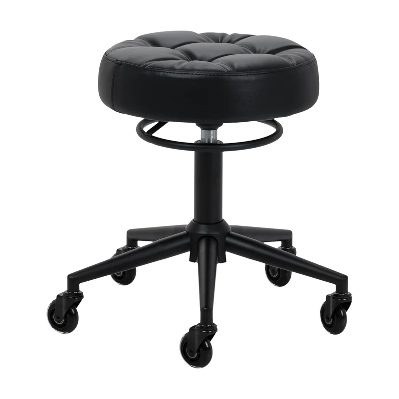 Rollhocker Höhenverstellbar Gabbiano D054 Schwarz