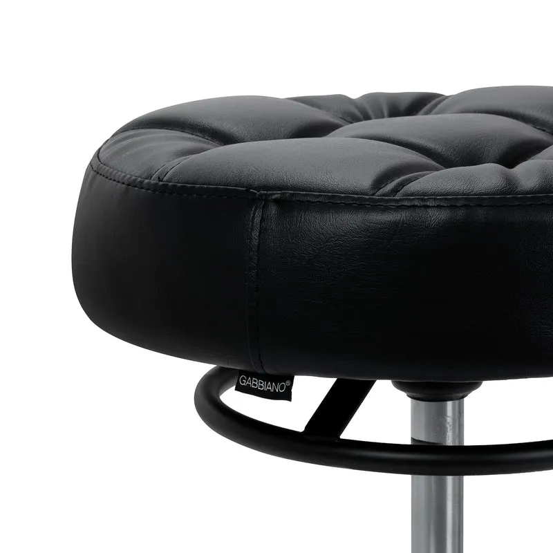 Rollhocker Höhenverstellbar Gabbiano D054 Schwarz