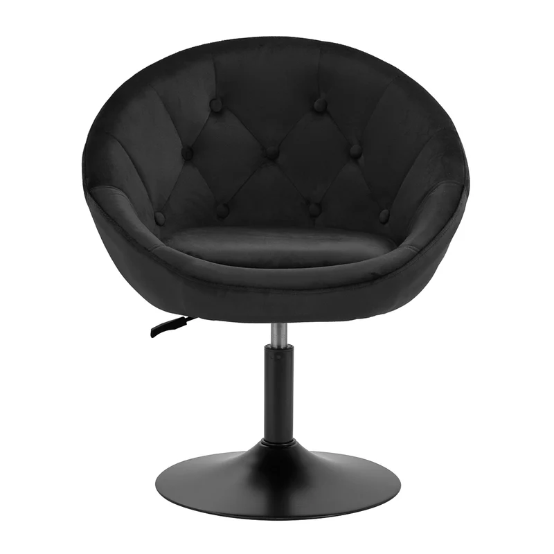 Drehstuhl 4Rico QS-BL12B Schwarz