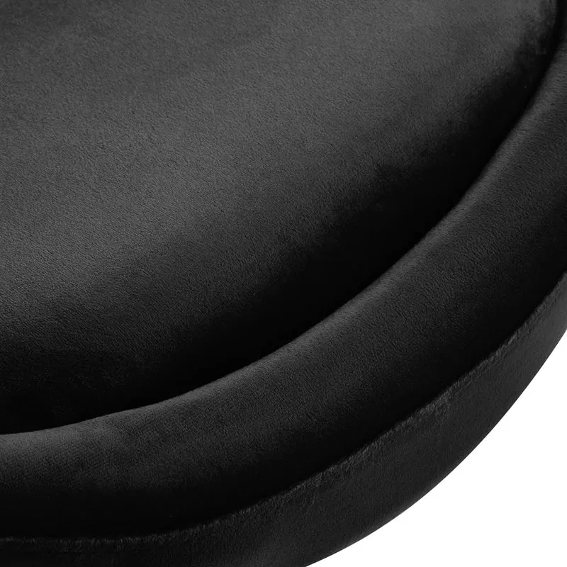 Drehstuhl 4Rico QS-BL12B Schwarz