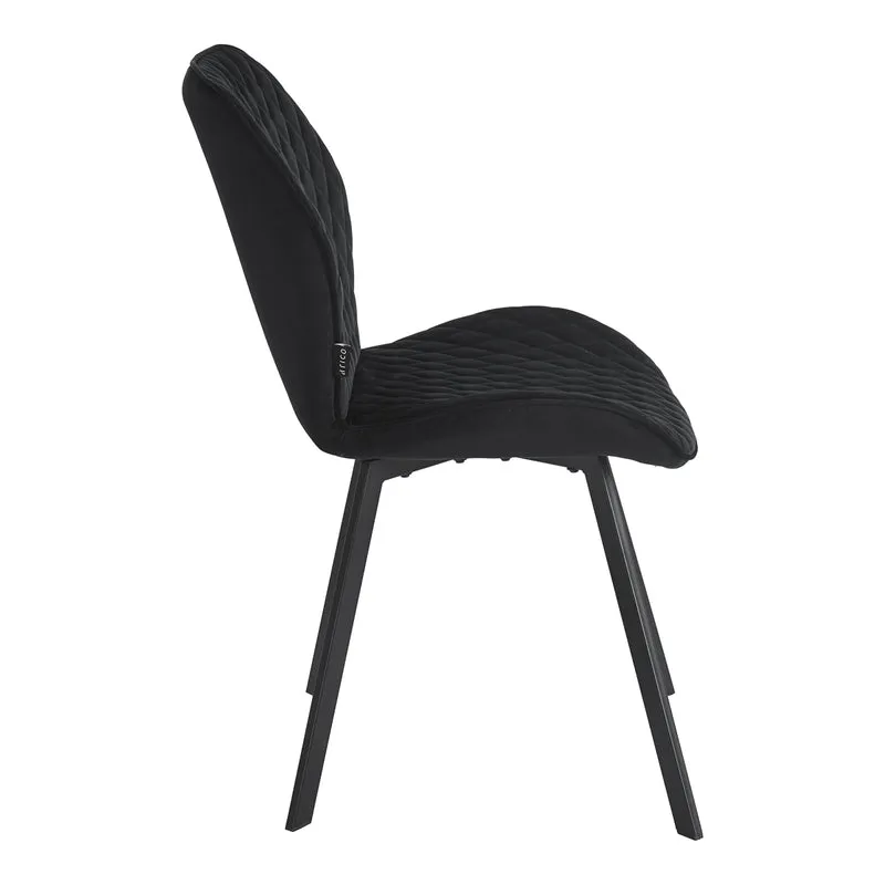 Stuhl 4Rico Vetro Schwarz