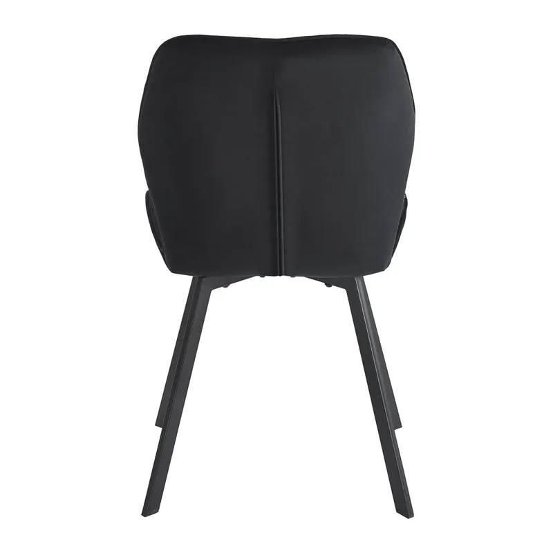 Stuhl 4Rico Vetro Schwarz