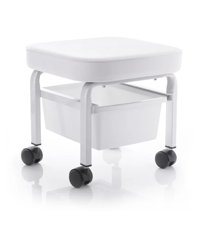 Rollhocker Höhenverstellbar mit Behälter