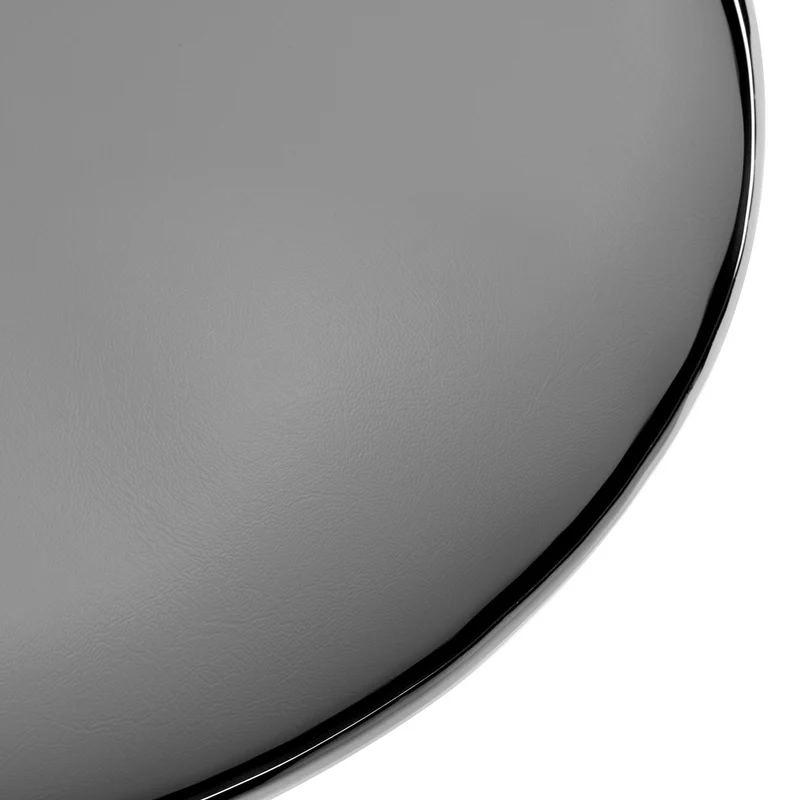 Rollhocker Höhenverstellbar mit Lehne Gabbiano Q-4599 Grau
