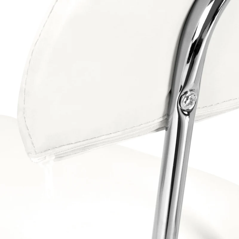 Sattelhocker mit Lehne 6001 Weiß