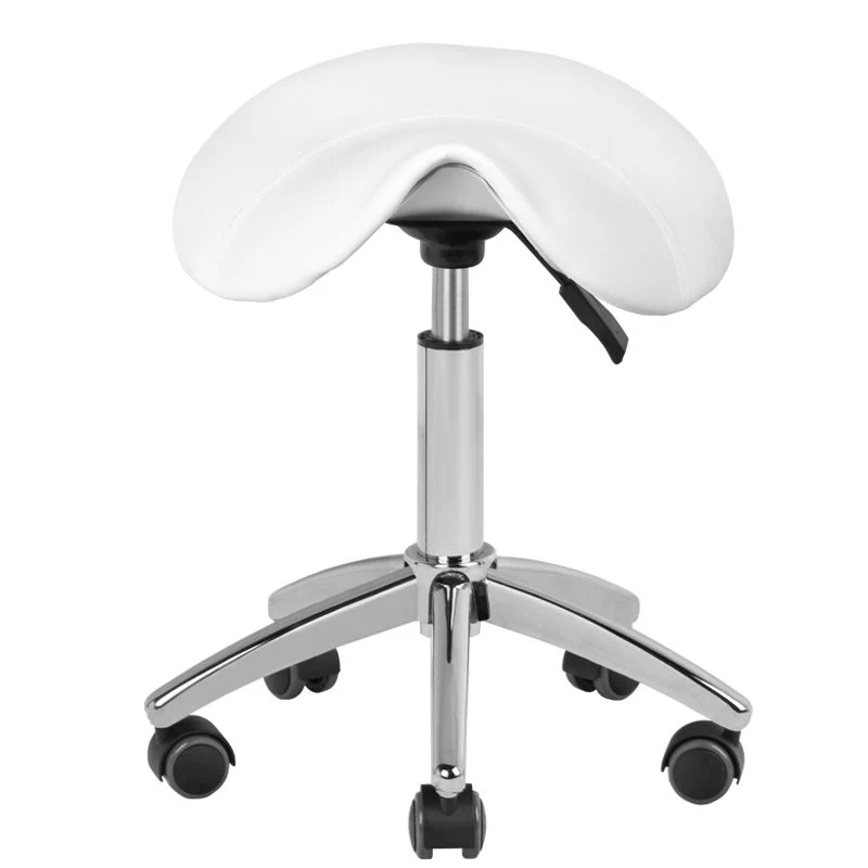 Sattelhocker Höhenverstellbar AM-302 Weiß