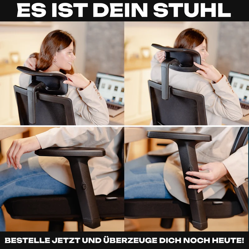 VALKENSTOL M2 - Bürostuhl Ergonomisch Testsieger bis 200 €
